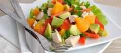 
                    
                        Avocado Chicken Salad is a delicious and tangy salad; serve this as a wonderful accompaniment to the main courses, or enjoy this healthy salad on its
                    
                