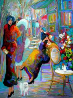 
                    
                        Women in Painting by Isaac Maimon Israeli Artist
                    
                