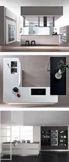 
                    
                        #kitchen with island HI-LINE 6/HI-LINE by DADA | #design Ferruccio Laviani Molteni&C Dada
                    
                