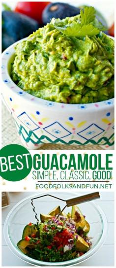 
                    
                        Guacamole Recipe – The Best EVER! This recipe is the best because it’s simple, classic, and downright good! It’s also quick & easy to make! #CAavoSeason #CincodeMayo
                    
                