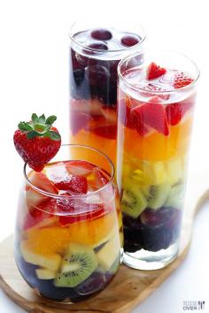 
                    
                        Easy Rainbow Sangria | gimmesomeoven.com
                    
                