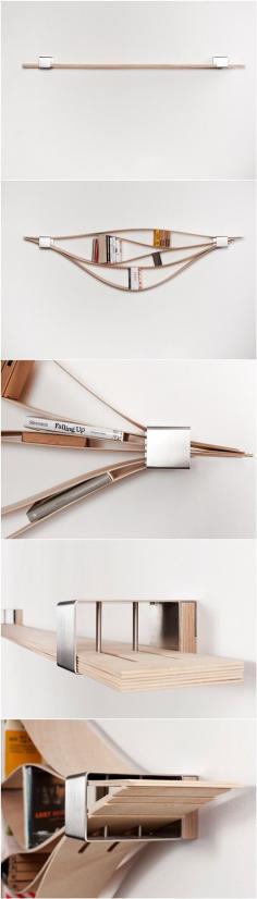 
                    
                        Chuck bookshelf brown/wood, supple | bookshelf . Bücherregal . étagère à livres | Design: Natascha Harra-Frischkorn |
                    
                