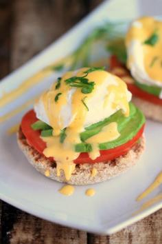
                    
                        California Style Eggs Benedict made with a super easy blender hollandaise sauce that is foolproof!  Perfect mothers day recipe!
                    
                