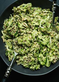 
                    
                        Quinoa Broccoli Slaw with Honey-Mustard Dressing
                    
                