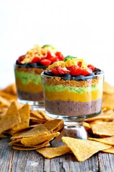 
                    
                        Sweet Potato Seven Layer Dip is vegan and gluten-free
                    
                