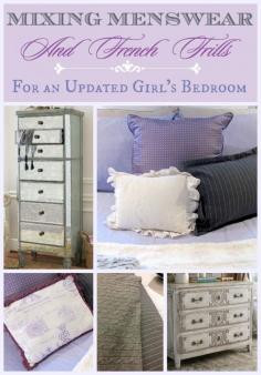 
                    
                        Faced with the challenge of decorating a young adult's room, we found a balance between edgy and sophisticated by MIXING MENSWEAR AND FRENCH FRILLS | Designthusiasm.com #homedecor #interiordesign
                    
                