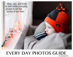 
                    
                        AWESOME guide to help take better photos of our every day lives.  WHAT photos to take and HOW to take them (with any kind of camera).  And, what to DO with the photos after we take them.  Tons of photo ideas and photo tips!  The ultimate guide to telling the stories of our lives through photos.
                    
                