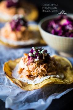
                    
                        GRILLED MAPLE SALMON TOSTADA RECIPE {GLUTEN FREE}
                    
                