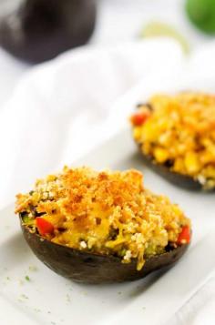 
                    
                        Cheesy Chipotle Quinoa Stuffed Avocados #udisglutenfree #sponsored
                    
                