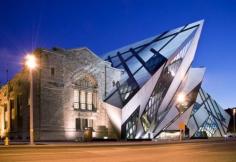 This is some great work by Daniel Liebeskind. He's still using his own signature go to formal language but hey why fix whats not broken... unless its an outdated Canadian museum, in that case you attach piercing volumes to the sides of it and call it a day. I joke but this is still a great looking piece of work. Royal Ontario Museum by Studio Daniel Libeskind