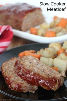 
                    
                        Slow Cooker Meatloaf Recipe
                    
                