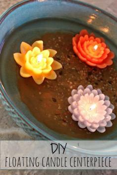 
                    
                        DIY Floating Candle Centerpiece is a cute addition to your home decor!
                    
                