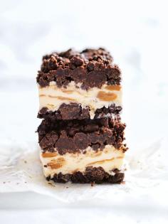 
                    
                        peanut butter and choc brownie ice-cream bars
                    
                