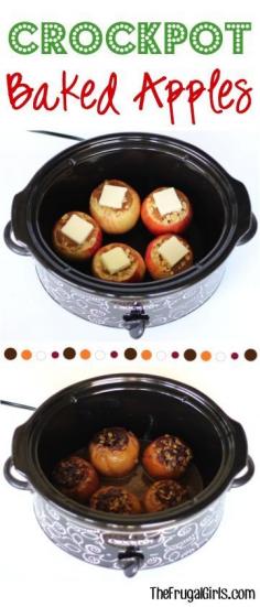 
                    
                        Crockpot Baked Apples Recipe! ~ from TheFrugalGirls.com ~ such an easy, delicious, flavor-packed Slow Cooker dessert! #slowcooker #recipes #thefrugalgirls
                    
                