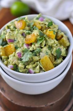 
                    
                        Grilled Pineapple Guacamole | www.themodernbutt...
                    
                