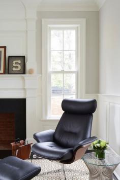 
                    
                        Favorite Interior Gray Paints, via The Zhush. Shown: BM Balboa Mist on the walls.
                    
                