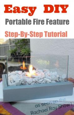 
                    
                        Easy DIY Portable Fire Feature with step-by-step tutorial
                    
                