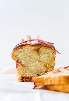 
                    
                        Orange Vanilla Rhubarb Brioche
                    
                