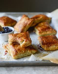 
                    
                        smoked cheddar and cherry jam pastry pop tarts
                    
                