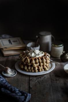 
                    
                        earl grey waffles + whipped honey cream
                    
                