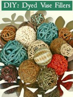 
                    
                        Dyed Vase Fillers: easy DIY to match your home's color scheme!
                    
                