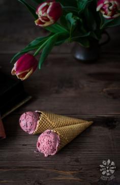 
                    
                        Strawberry stracciatella ice-cream
                    
                