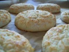 The Perfect Paleo Biscuit Makes 9 biscuits 6 egg whites 3/4 cup blanched almond flour 1/4 cup coconut flour 1 teaspoon baking powder 1/4 teaspoon salt 1 1/2 tablespoons coconut oil, chilled Preheat oven to 400 degrees. Line a baking sheet with parchment paper. Mix almond flour, coconut flour, baking powder and salt together in a large mixing bowl. Cut in cold coconut oil with a fork