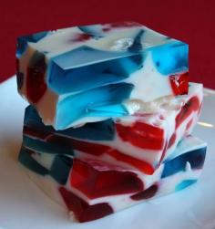 
                    
                        Patriotic Jello #recipe
                    
                