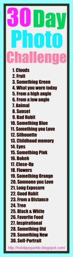
                    
                        30 Day Photo Challenge
                    
                