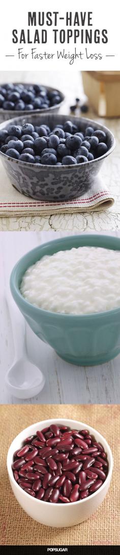 The Best Salad Toppings For Weight Loss - Increasing your veggie intake by chowing on a huge salad is one of the best ways to cut down on calories and drop pounds, but not all salad toppings are created equal. Choose the wrong ones, and your healthy salad quickly turns into a calorie bomb. For those trying to slim down, add these to your bowl of greens.