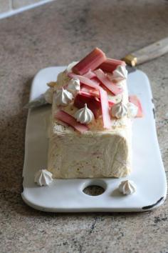 
                    
                        Rhubarb and Mascarpone Semifreddo with Meringue Kisses
                    
                