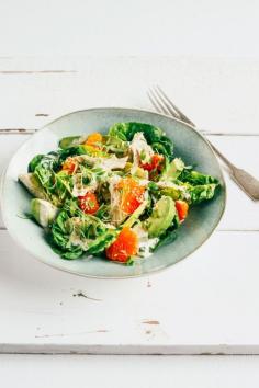 
                    
                        Sesame Chicken, Avocado and Mandarin Salad
                    
                