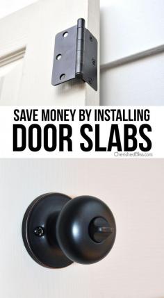 
                    
                        How to Install a New Door
                    
                