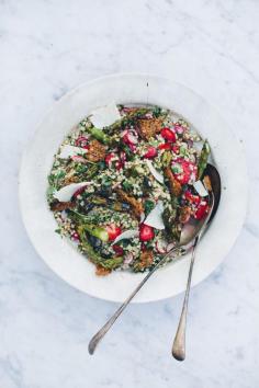 Spring Buckwheat Salad #veggie #food
