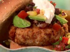 Turkey Black Bean Burgers. The only way to eat ground turkey