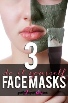I want to try the moisturizing one, given my dry skin! 3 DIY Face Masks #beautyforless