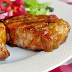 
                    
                        Mango Rum Barbeque Sauce - shake up your weekend grill menu with something different! This sweet and tangy sauce with fragrant rum and spices was perfect brushed onto thick juicy grilled pork chops but goes equally well with grilled chicken or seafood. Ya gotta try this one!
                    
                