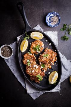 
                    
                        Cauliflower and Feta cheese fritters
                    
                
