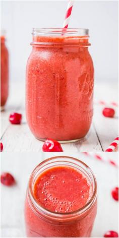 Cherry Revitalizer Smoothie #vegan #glutenfree #recipe