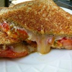 Pesto Grilled Cheese Sandwich Recipe