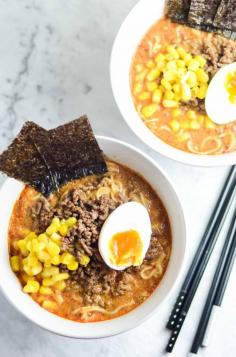 
                    
                        SPICY MISO RAMEN
                    
                