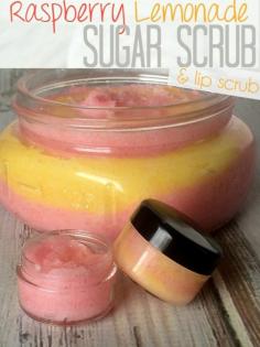 
                    
                        Raspberry Lemonade Sugar Scrub and Lip Scrub
                    
                