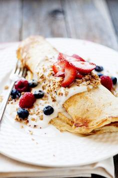 parfait pancakes - Heather's French Press