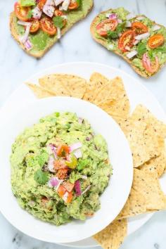 
                    
                        Take advantage of fresh avocados by making this easy Chlorella Guacamole Recipe! A dash of chlorella powder gives the creamy dip detoxifying powers.
                    
                