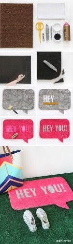 
                    
                        DIY QUOTE BUBBLE WELCOME MAT #diy #mat #doormat #bathmat #handmade
                    
                