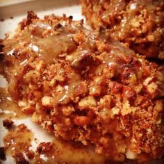 Pretzel Crusted Honey Mustard Chicken (Made with Glutino gluten free pretzels) YouTube