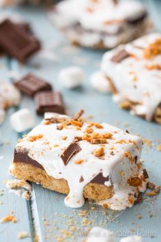 
                    
                        NO BAKE FLUFFERNUTTER S’MORES BARS
                    
                