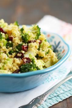 
                    
                        Curried Quinoa Broccoli Salad
                    
                