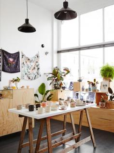 
                    
                        Brand new North Melbourne store Guild of Objects, opened by local ceramicists Brooke Thorn, Chela Edmunds and Tao Oudomvilay. Photo – Annette OBrien.
                    
                