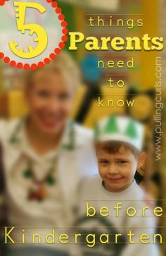 Mom's Before Kindergarten Checklist - Pulling Curls